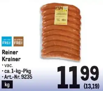 Metro Reiner Krainer 1kg Angebot