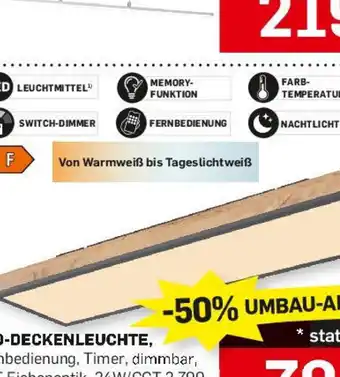 Möbel Ludwig LED-Deckenleuchte Angebot