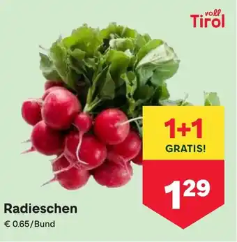 MPreis Radieschen Angebot
