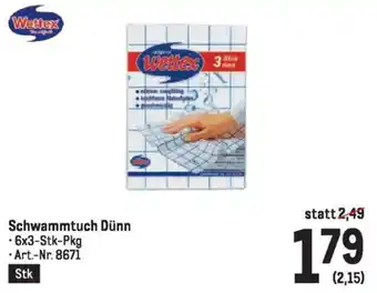 Metro Schwammtuch Dünn Angebot