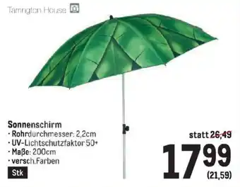 Metro Sonnenschirm Angebot