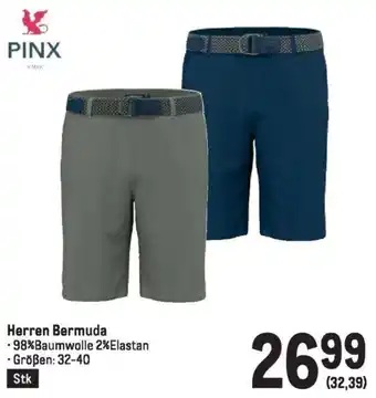 Metro Herren Bermuda Angebot