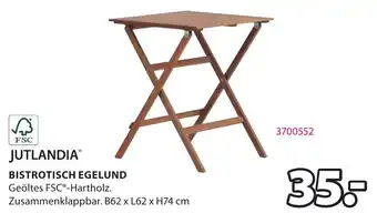JYSK BISTROTISCH EGELUND Angebot