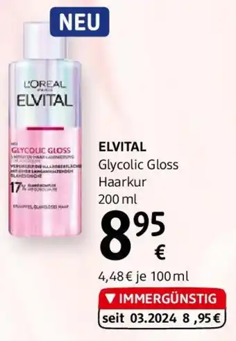 dm Glycolic Gloss Haarkur 200ml Angebot