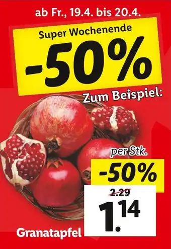 Lidl Granatapfel Angebot