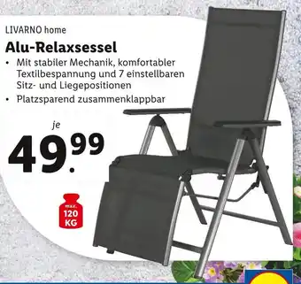 Lidl Alu-Relaxsessel Angebot