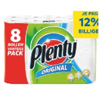 T&G Plenty White Küchenrolle T&G 8 Rollen 1 Packung Angebot