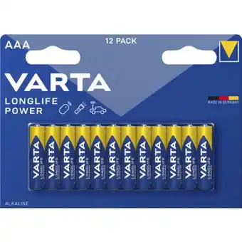 MPreis Varta Longlife Power Batterien verschiedene Sorten MPREIS 12 Stück 1 Packung Angebot