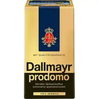 PENNY Dallmayr Prodomo gemahlen od. ganze Bohne Penny 500 Gramm 1 Packung Angebot