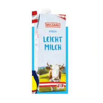 Hofer Milsani Haltbare Leicht-Milch HOFER 1 Liter 1 Packung Angebot