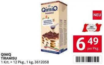 Transgourmet QIMIQ TIRAMISU per Pkg Angebot