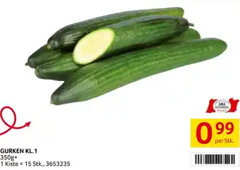 Transgourmet GURKEN KL.1 350g Angebot