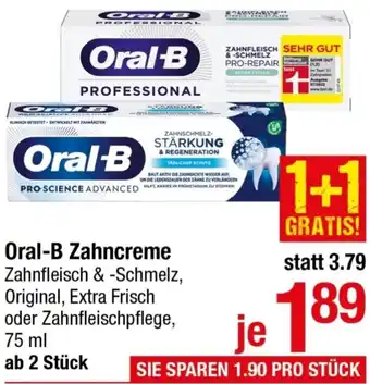 Maximarkt Oral-B Zahncreme 75ml Angebot