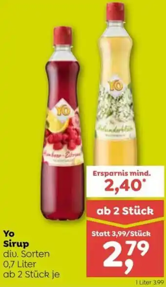 ADEG Yo Sirup 0,7 Liter Angebot