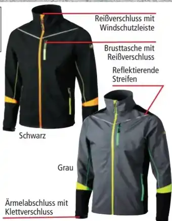 Norma Herren Softshell-Outdoor-Arbeitsjacke Angebot