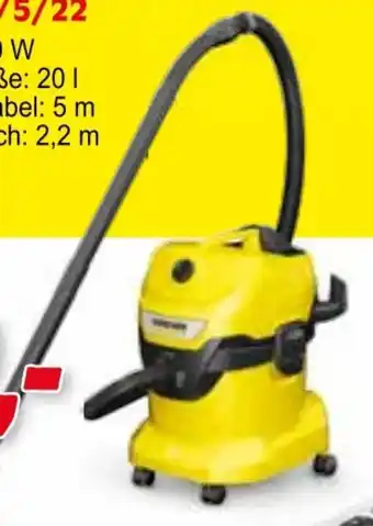 Zgonc Nass-Trockensauger WD 4 V-20/5/22 Angebot