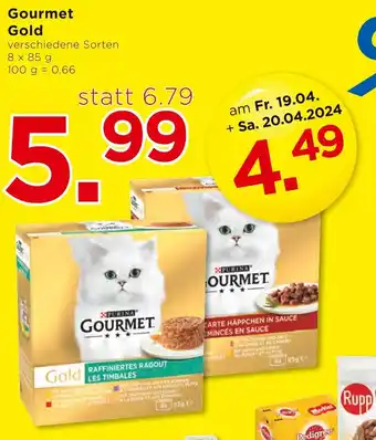 Unimarkt Gourmet Gold 8 x 85g Angebot