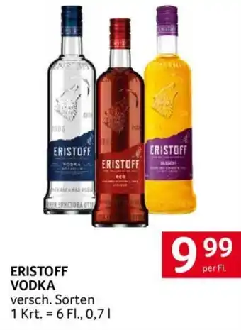 Transgourmet ERISTOFF VODKA 0.7L Angebot