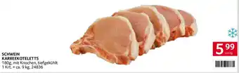 Transgourmet SCHWEIN KARREEKOTELETTS 180g Angebot