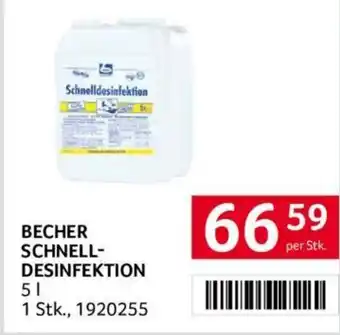 Transgourmet BECHER SCHNELL- DESINFEKTION Angebot