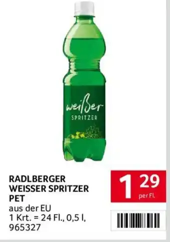 Transgourmet RADLBERGER WEISSER SPRITZER PET Angebot