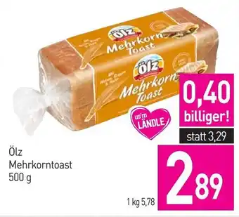 Sutterlüty Ölz Mehrkorntoast 500g Angebot