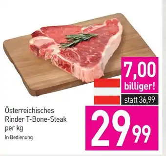 Sutterlüty Österreichisches Rinder T-Bone-Steak per kg Angebot