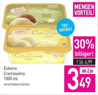 Sutterlüty Eskimo Cremissimo 1000 ml Angebot