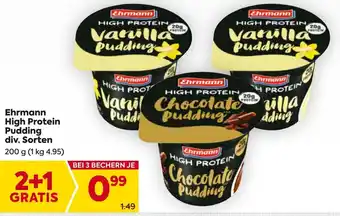 Billa Ehrmann High Protein Pudding div. Sorten 200g Angebot