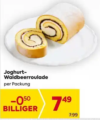 Billa Joghurt- Waldbeerroulade Angebot