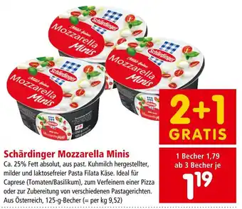 Interspar Schärdinger Mozzarella Minis Angebot