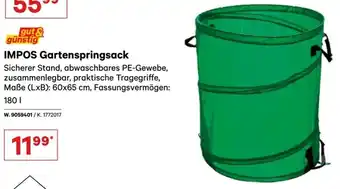 Lagerhaus Gartenspringsack Angebot