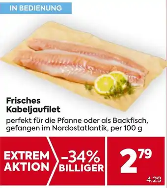 Billa Frisches Kabeljaufilet Angebot