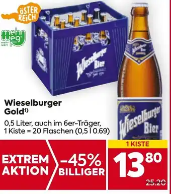 Billa Wieselburger Gold 0.5L Angebot