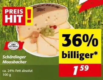 Nah&Frisch Schärdinger Moosbacher 100g Angebot