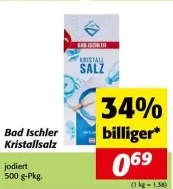 Nah&Frisch Bad Ischler Kristallsalz 500g Angebot