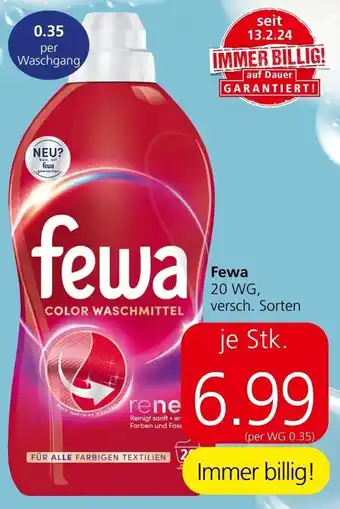 Spar fewa Angebot