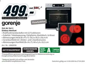 Media Markt Hot Air Set 2 Einbau-Herdset Angebot