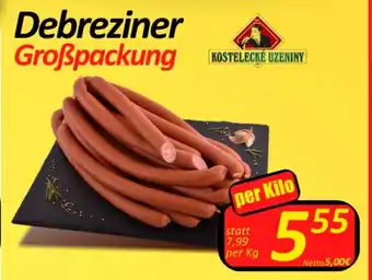 Wurstico Debreziner Großpackung Angebot