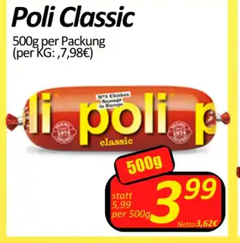 Wurstico Poli Classic 500g Angebot