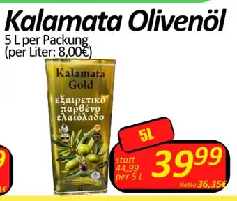 Kalamata Olivenöl 5L