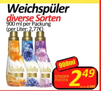 Wurstico Weichspüler diverse Sorten 900ml Angebot