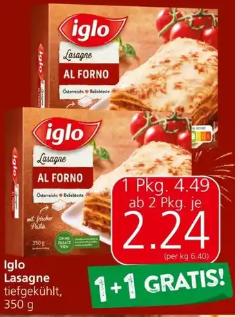 Eurospar Lasagne al Forno Angebot