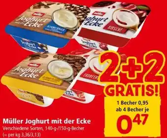 Interspar Joghurt mit der Ecke Angebot