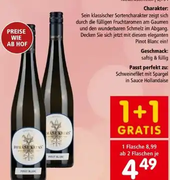 Interspar Pinot Blanc Angebot