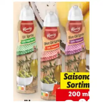 Lidl Kania Olivenöl in Spray versch. Sorten Lidl 200 Milliliter 1 Flasche Angebot