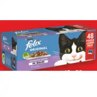 Lidl Felix Katzennassnahrung Gelee Vielfalt Lidl 48 Stück 1 Packung Angebot