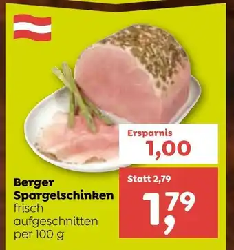 ADEG Berger Spargelschinken 100g Angebot