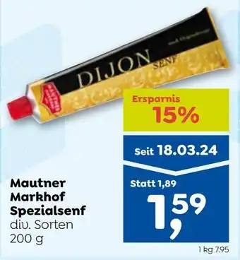 ADEG Mautner Markhof Spezialsenf 200g Angebot