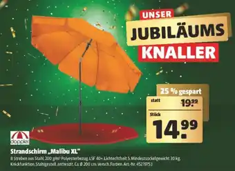 Hagebau Strandschirm Malibu XL Angebot